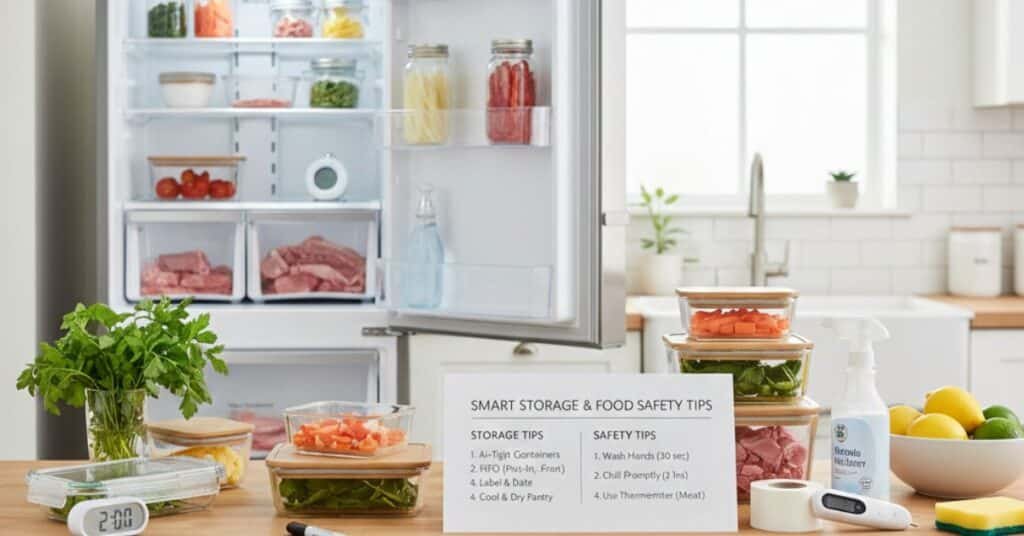 Smart Storage and Food Safety Tips
