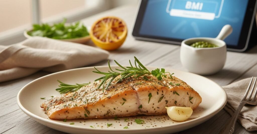 Baked Fish with Mediterranean Herbs