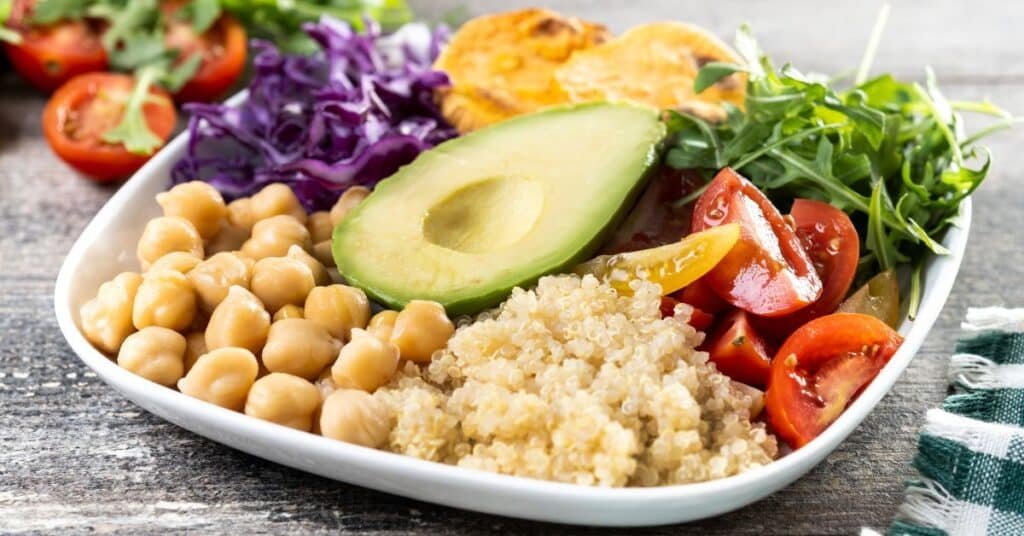 Chickpea (Chana) & Quinoa Salad