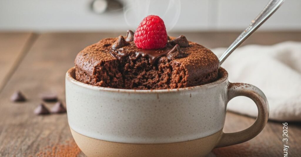 Chocolate Protein Mug Cake