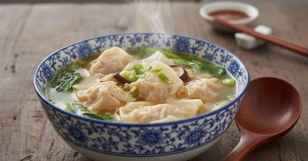 Lightning-Fast Wonton Soup