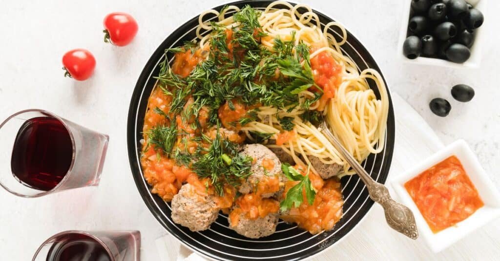 Low-Carb Turkey Meatballs and Zoodles