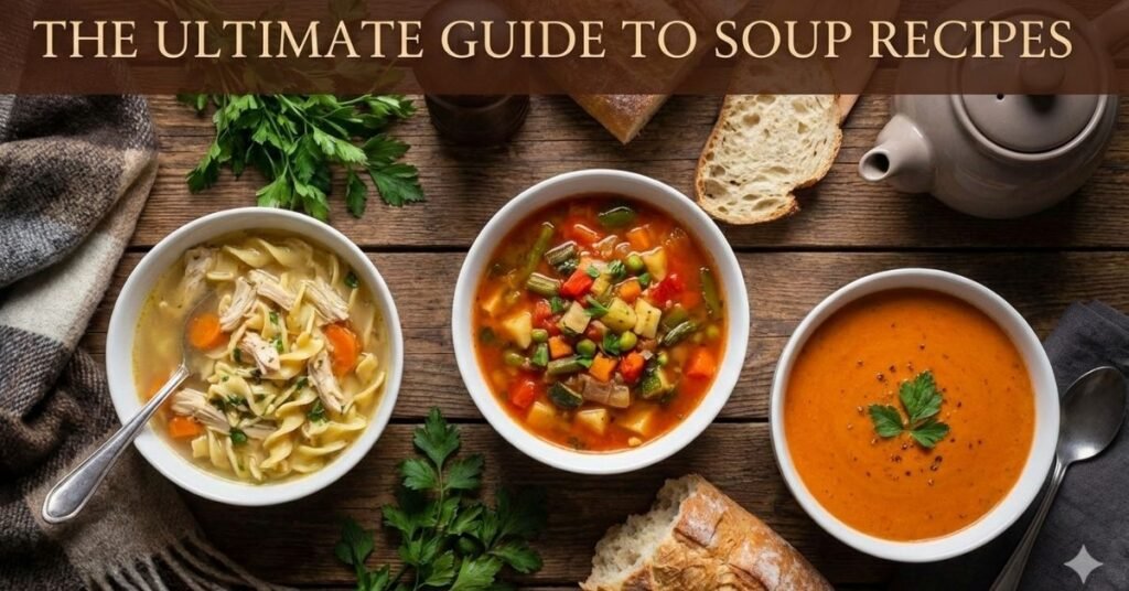 The Ultimate Guide to Soup Recipes: Nourishing Your Soul One Bowl at a Time