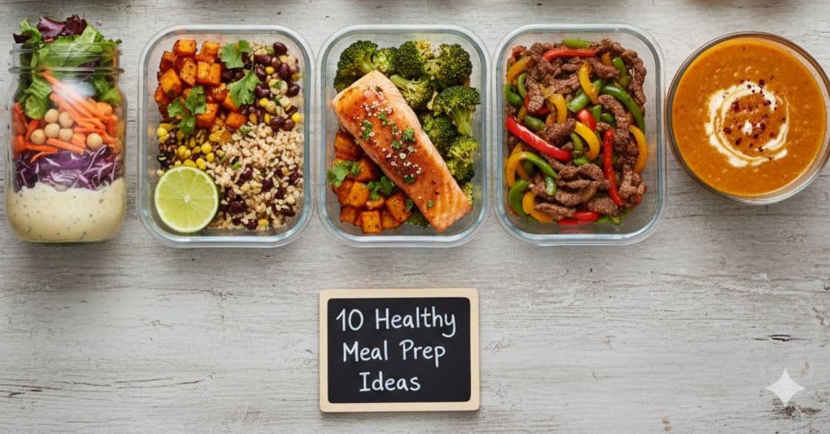 10 Healthy Meal Prep Ideas: The Ultimate Guide to Stress-Free Eating