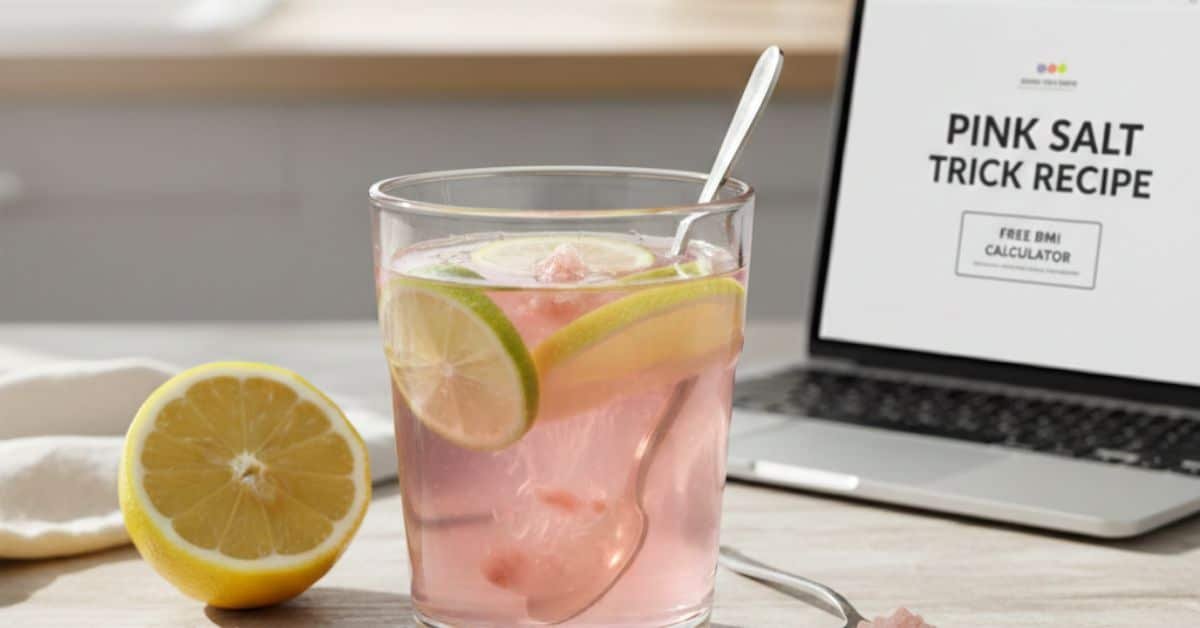 Pink Salt Trick Recipe: The Viral Detox Drink Everyone’s Trying