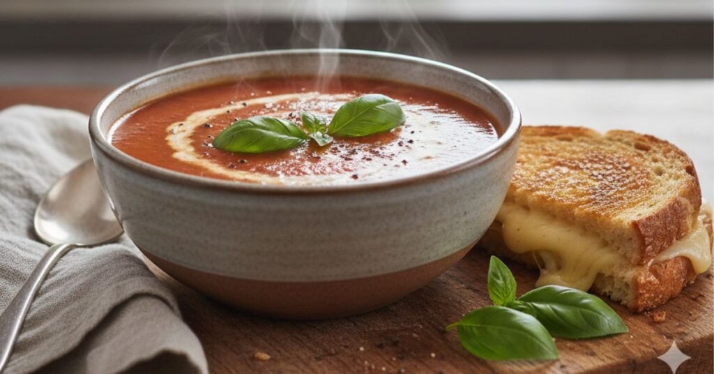 Quick Tomato Basil Soup