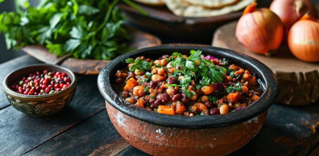 Spicy Black Bean and Sweet Potato Bowl