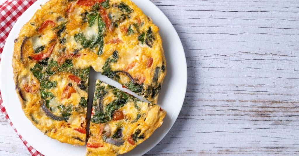 The Mediterranean Spinach & Feta Omelet