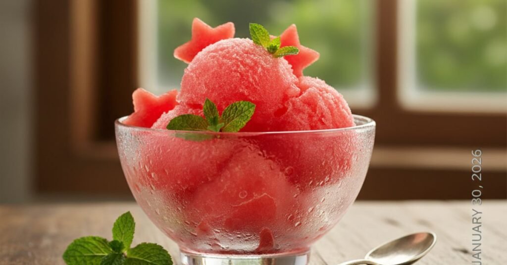 Watermelon Sorbet