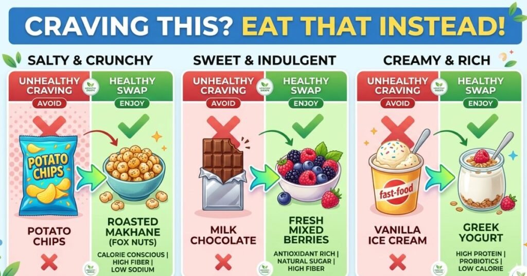 healthy snack swaps