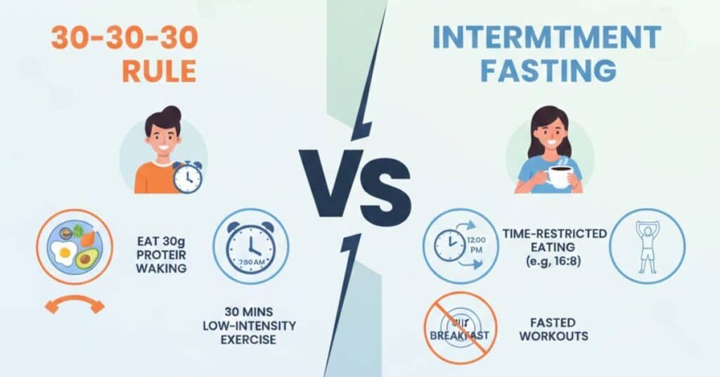 30-30-30 vs. Intermittent Fasting
