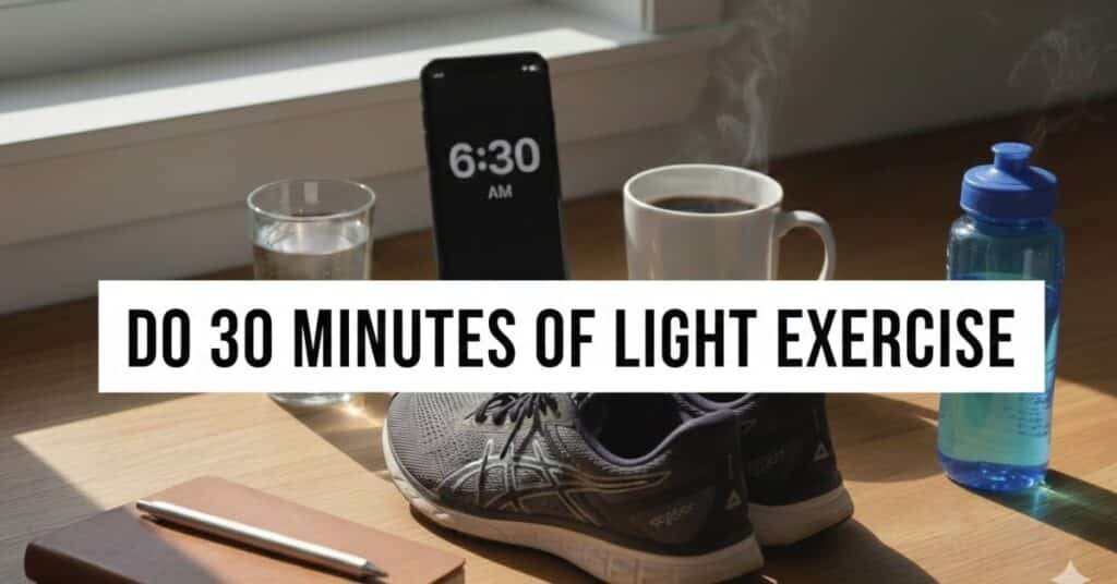 30 Minutes of Light Exercise