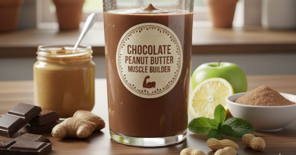 Chocolate Peanut Butter Muscle Builder