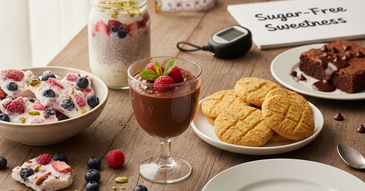 Sweet Joy:   The Ultimate Guide to Sugar-Free Desserts for Diabetics