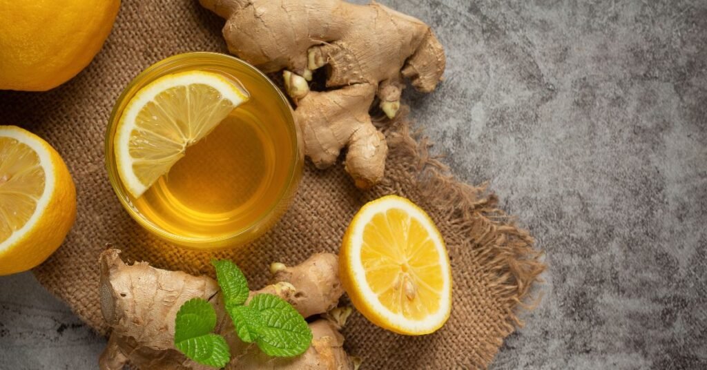 Ginger and Lemon Water