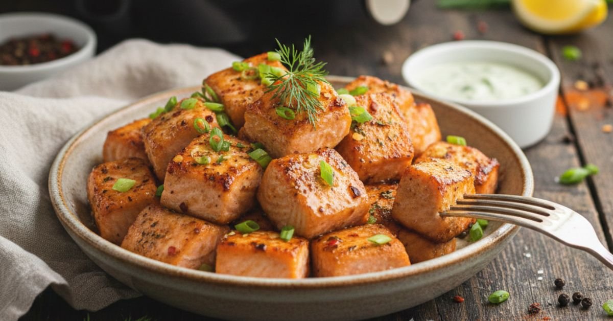 The Ultimate Crispy Air Fryer Salmon Bites: A 10-Minute Healthy Recipe