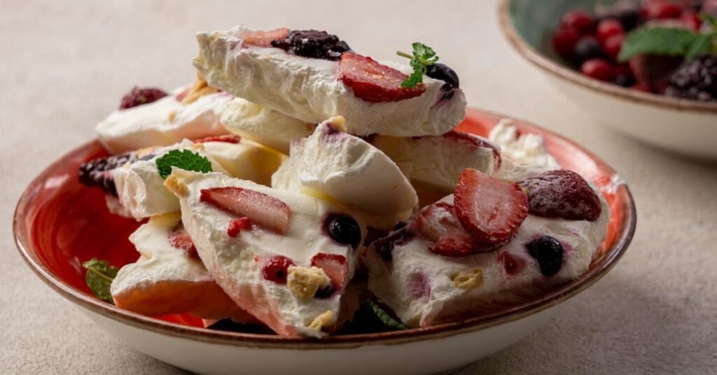 Berry and Greek Yogurt Bark