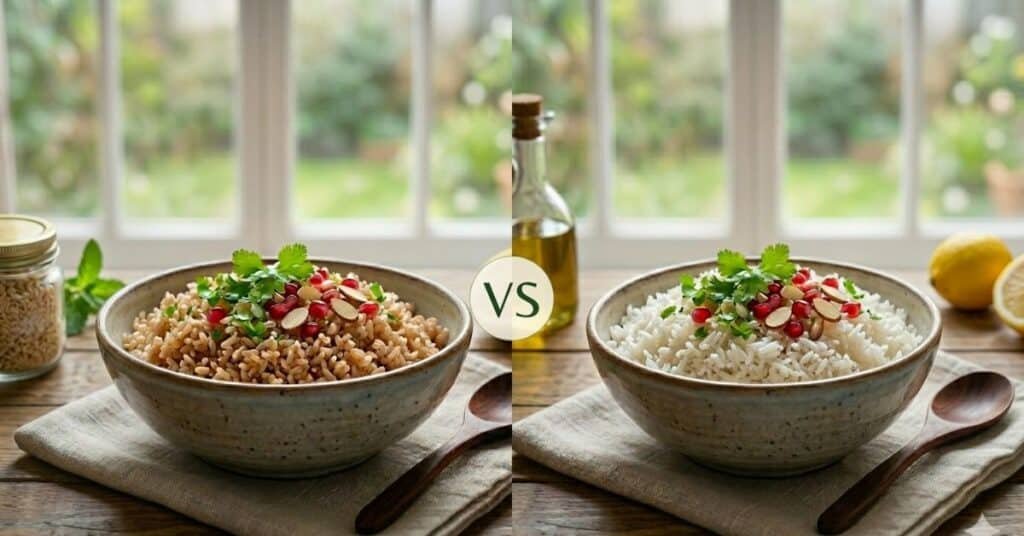 White Rice vs Brown Rice