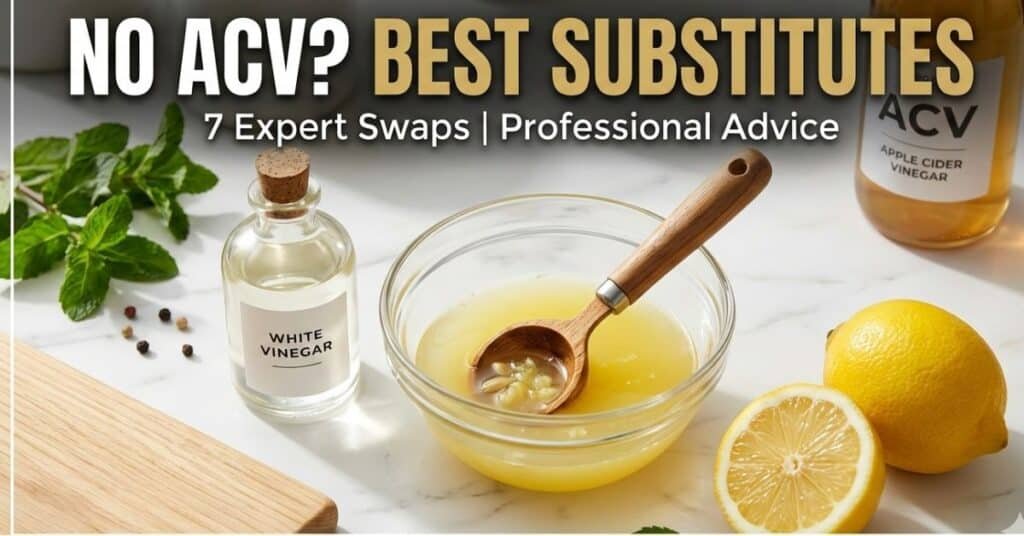 The Ultimate Guide: Best Substitutes for Apple Cider Vinegar (ACV)