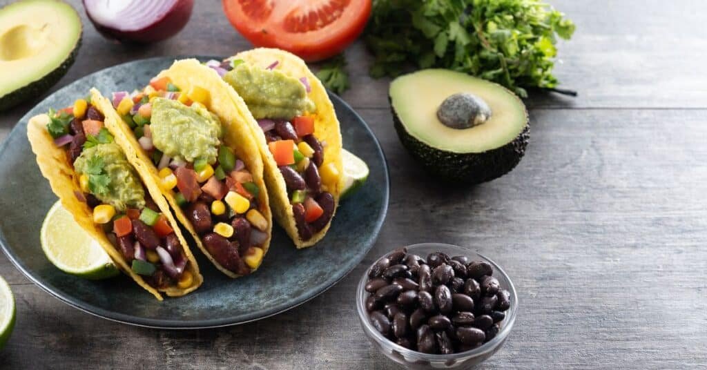 Black Bean Tacos 
