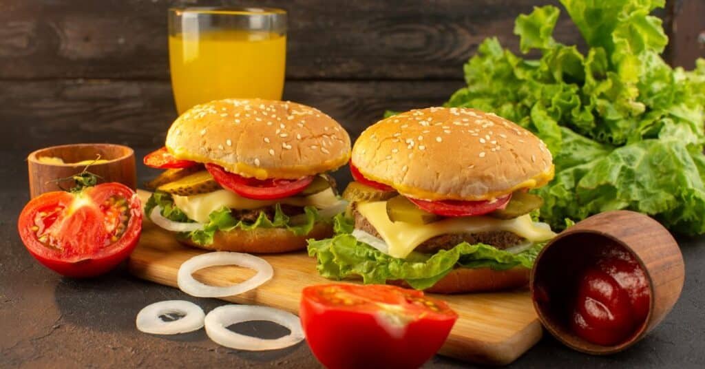 Burgers and Sandwiches Under 500 Calories