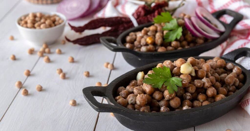 Crispy Air Fryer Chickpeas