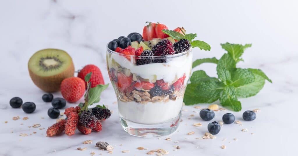 Greek Yogurt & Berry Energy Parfait