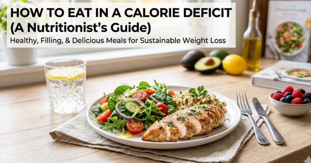 How to Eat in a Calorie Deficit: A Simple Guide to Sustainable Weight Loss