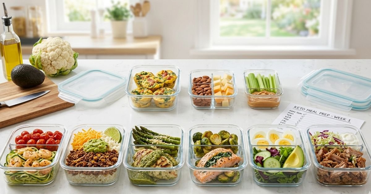 The Ultimate Keto Meal Prep Guide for Beginners (2026 Edition)