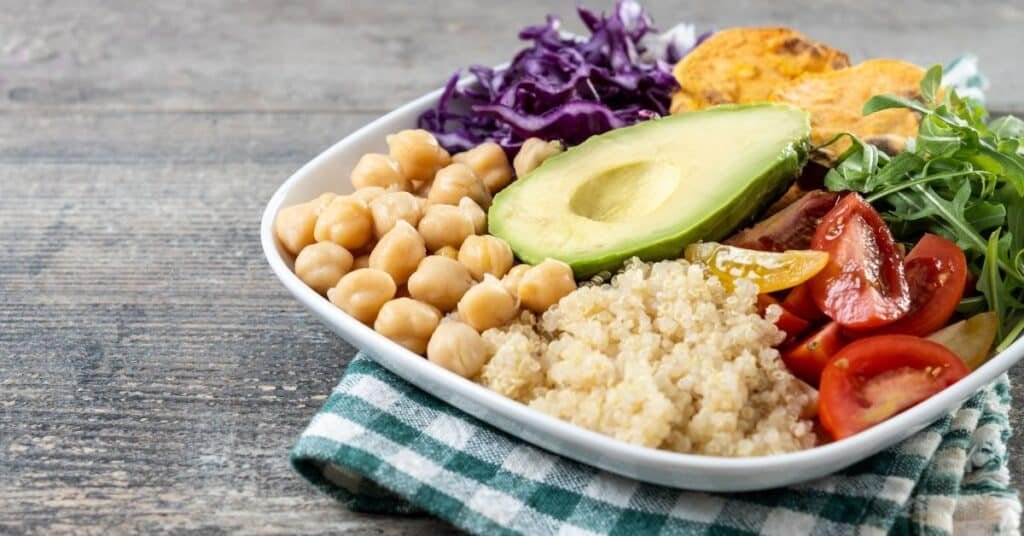 Mediterranean Brown Rice & Chickpea Salad