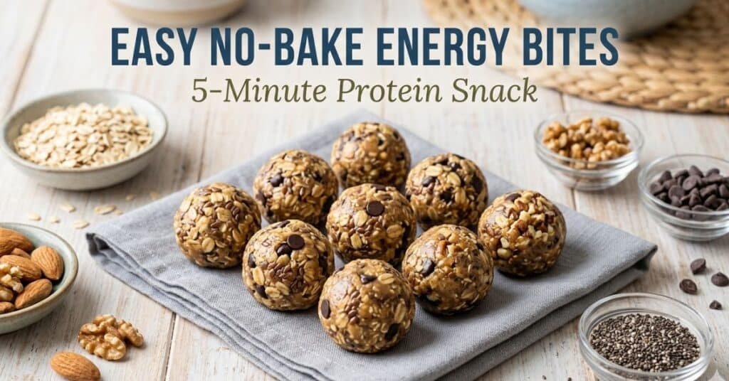 The Ultimate Guide to No-Bake Energy Bites: A Healthy Snacking Revolution