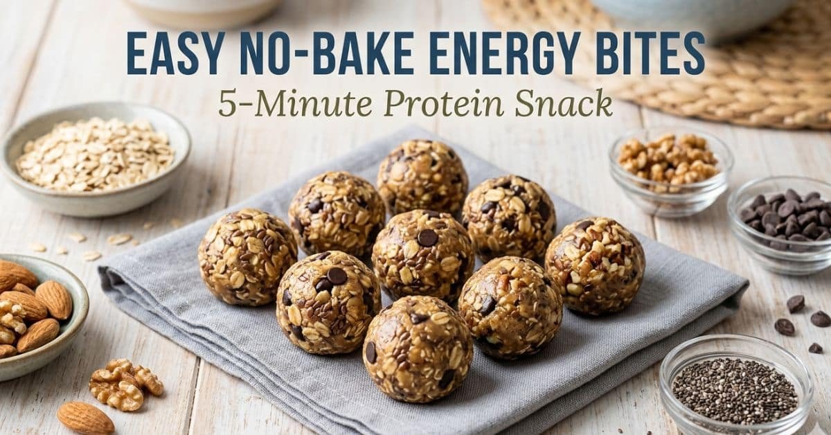 The Ultimate Guide to No-Bake Energy Bites: A Healthy Snacking Revolution