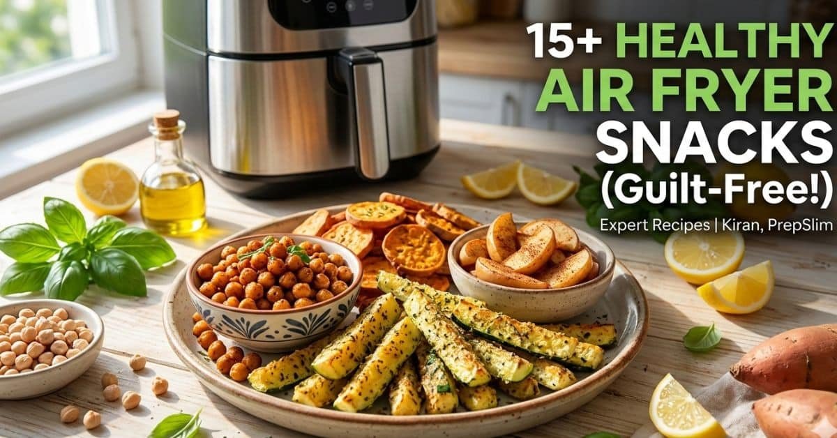 15 Air Fryer Healthy Snacks (Guilt-Free!)