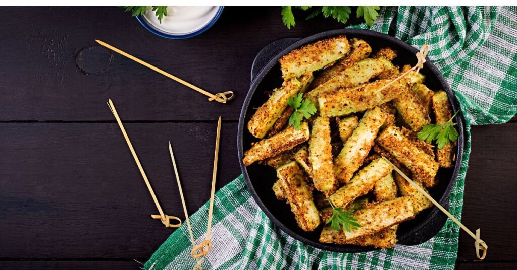 Parmesan Zucchini Fries