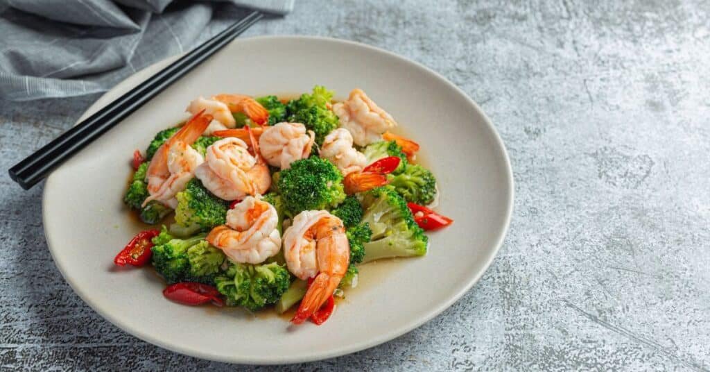 Quick Teriyaki Shrimp & Broccoli