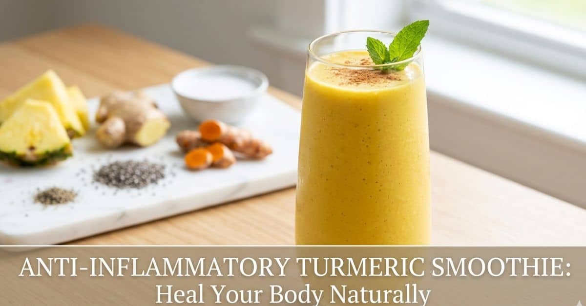 The Ultimate Anti-Inflammatory Turmeric Smoothies: Benefits, Recipes, and Expert Tips
