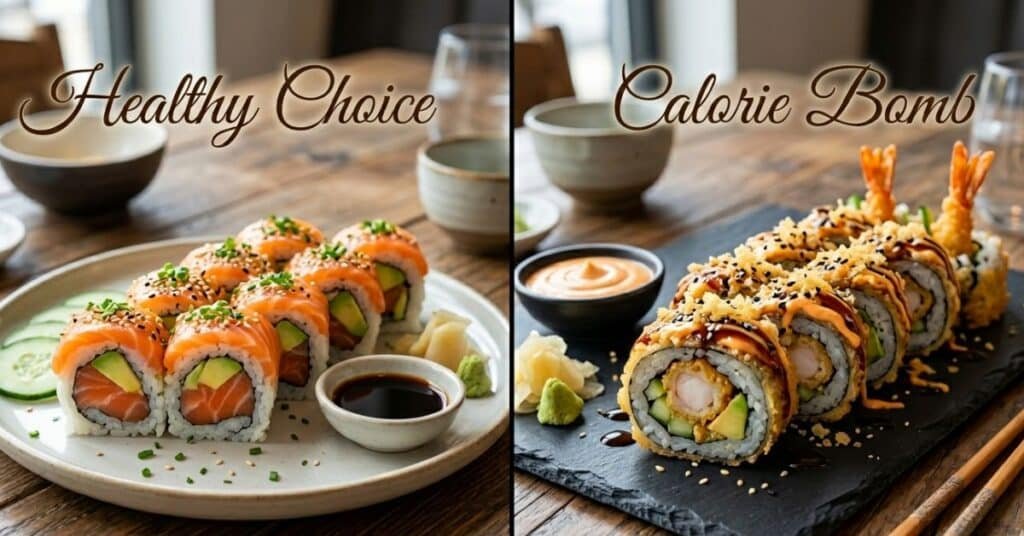 Comparing Sushi Rolls