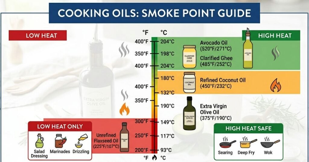 Cooking Oil Smoke Point