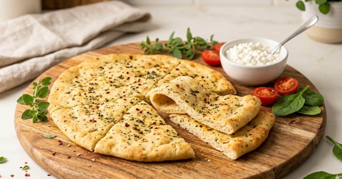 Cottage Cheese Flatbread Recipe
