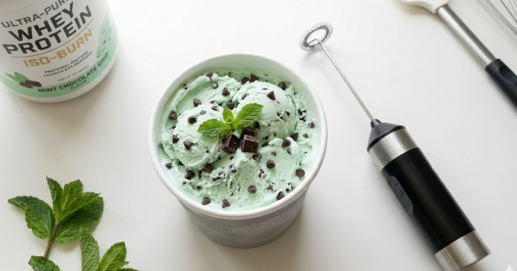Mint Chocolate Chip ice cream
