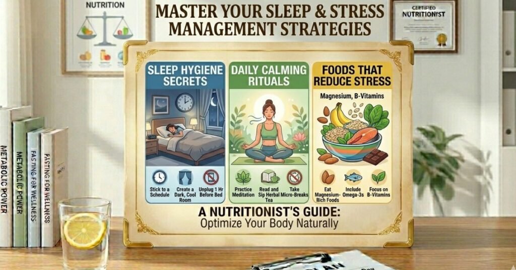 Optimize Your Sleep and Manage Stress
