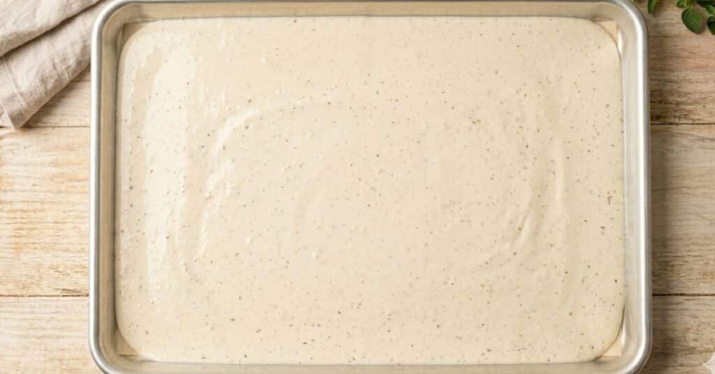 Pour and Spread Evenly