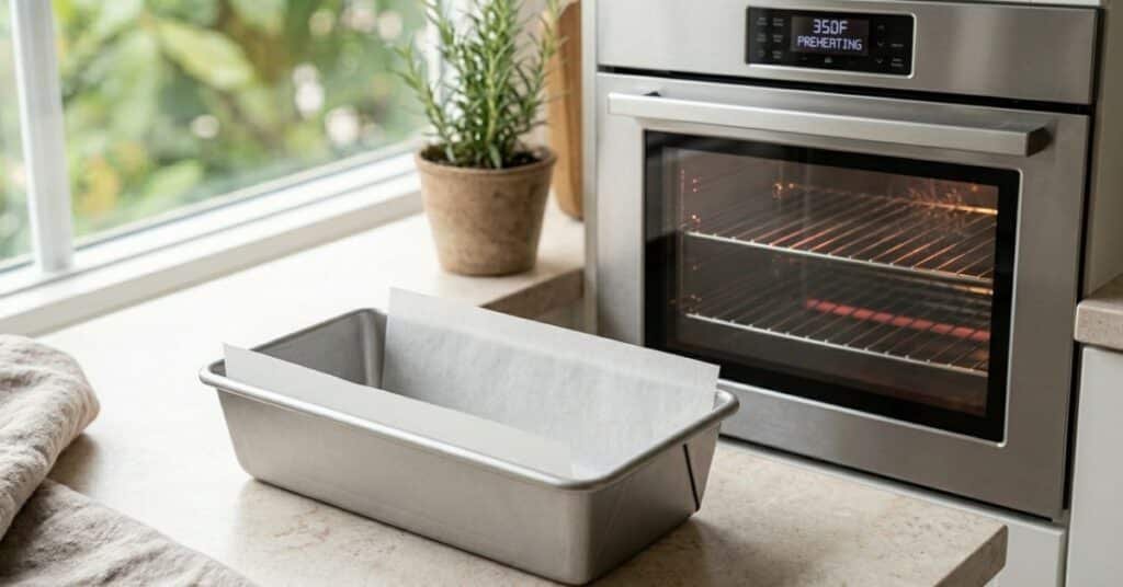 Prepare Your Pan and Oven