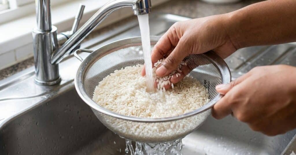 Rinse the Rice