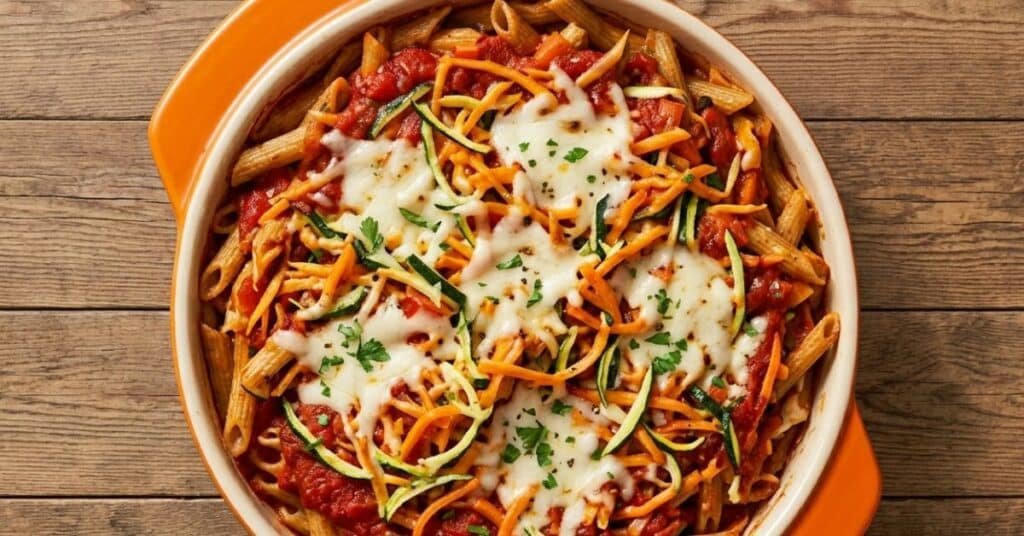 Baked Pasta with Hidden Veggies