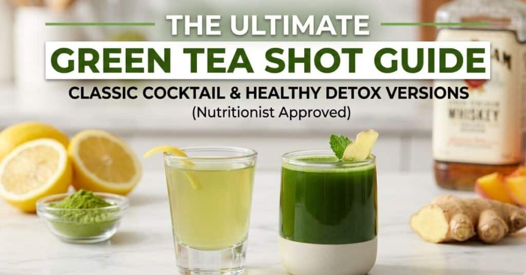 Green Tea Shot: The Ultimate Guide to the Classic Cocktail & Healthy Detox Versions Green Tea Shot: The Ultimate Guide to the Classic Cocktail & Healthy Detox Versions