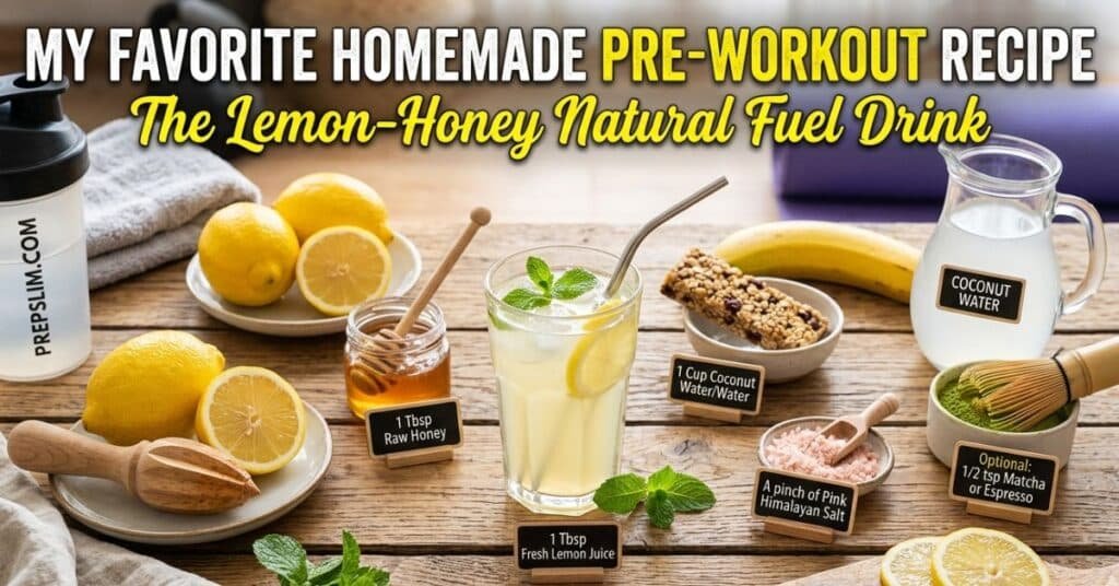 Homemade Pre-Workout Recipe