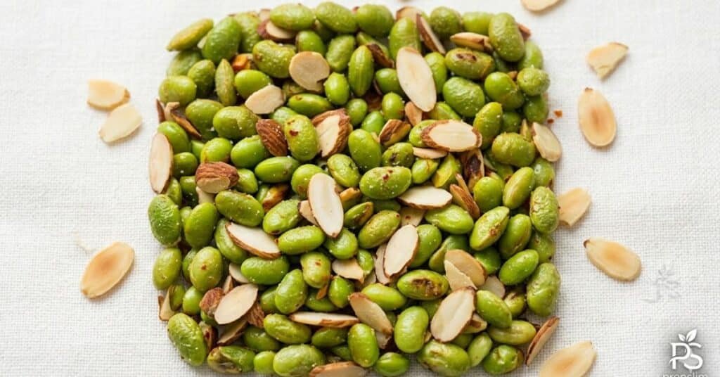 Roasted Edamame & Almond Crunch