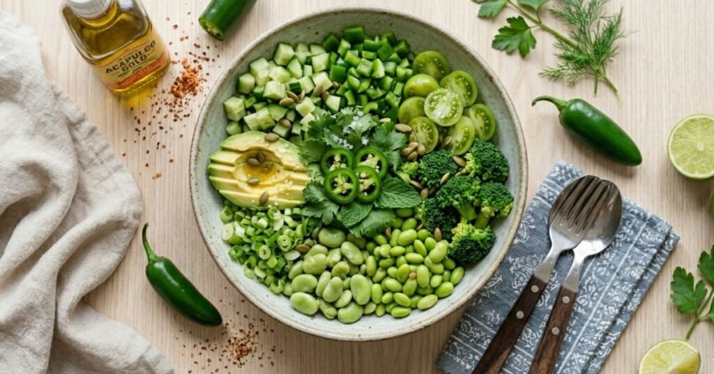 The Green Goddess Detox Salad
