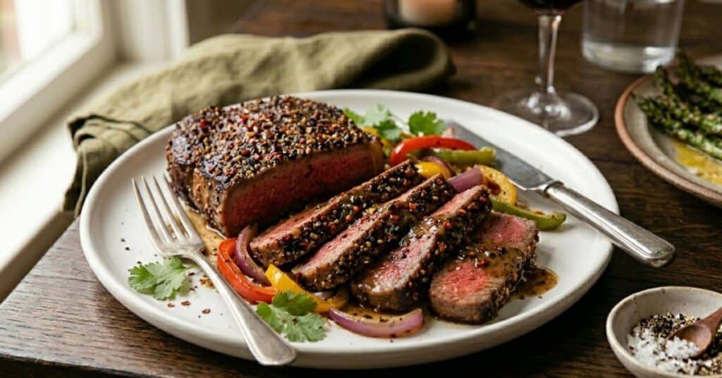 Spicy Pepper Steak